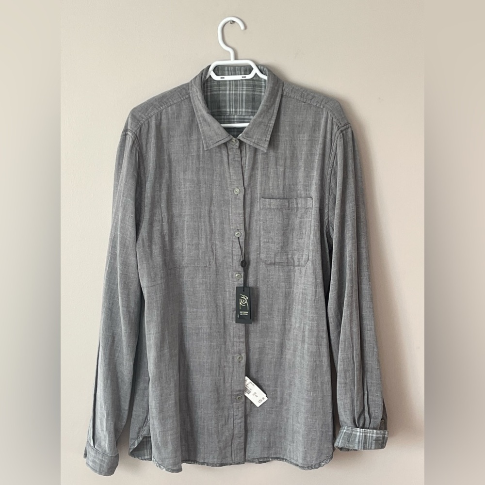 Men’s John Varvatos ⭐️ U.S.A. Reversible Long Sleeve Sport Shirts